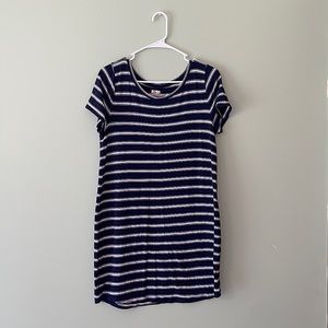 Hollister striped tshirt dress